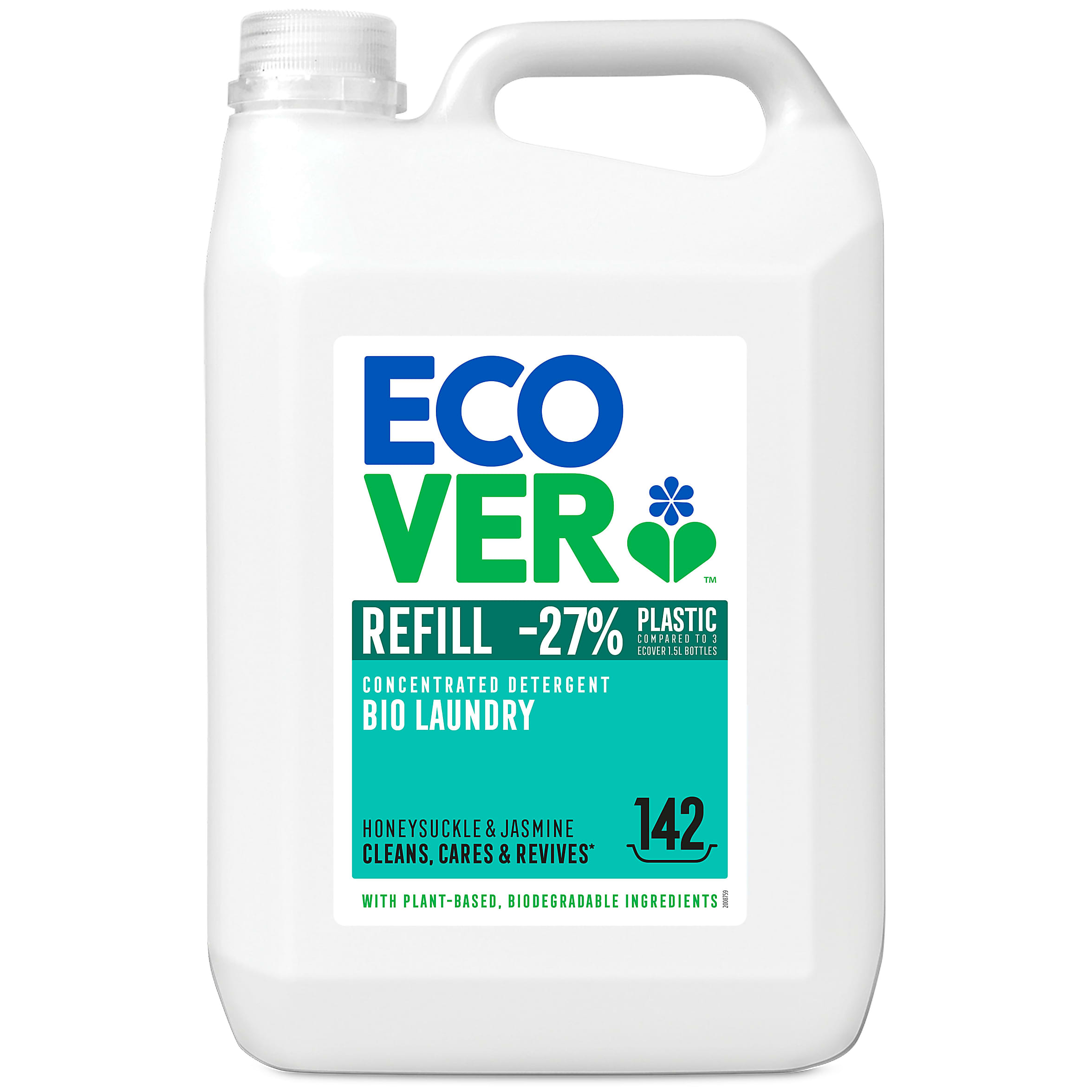 Buy Ecover Bio Laundry Liquid 5L Refill Official Site