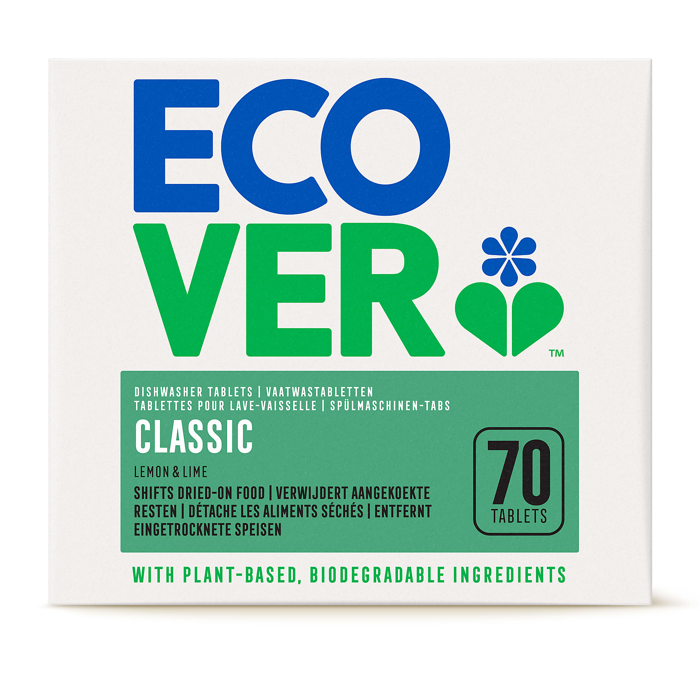 Buy Ecover Dishwasher Tablets 70 Pack | Official Site